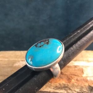 Sterling Silver and Turquoise Ring